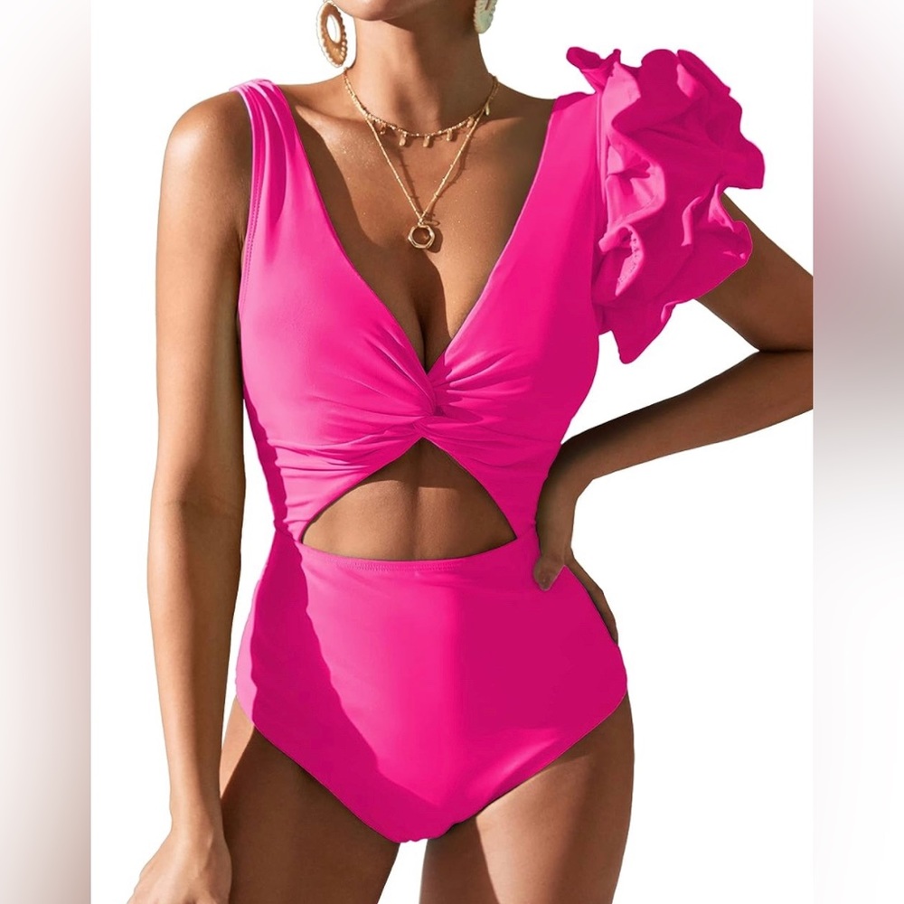 BRAND NEW pink monokini